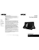 HMDX WAVE Instruction Manual preview