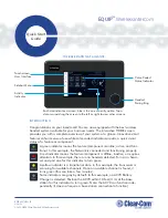 Preview for 1 page of HME Clear-Com 104G070 Quick Start Manual