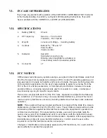 Preview for 8 page of HME COM400CC COMMUNICATOR Operating Instructions Manual