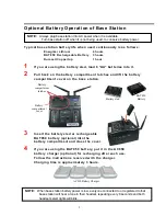 Предварительный просмотр 12 страницы HME DX300ES Operating Instructions Manual