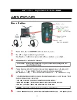 Предварительный просмотр 22 страницы HME DX300ES Operating Instructions Manual