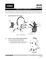 HME HS400 Operating Instructions Manual предпросмотр