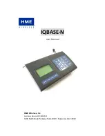 HME IQBASE-N User Manual preview