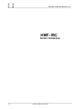 HMF HMF-IRC Instruction Manual предпросмотр