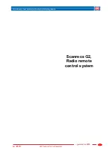 HMF Scanreco G2 Manual предпросмотр