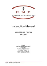 HMF SH2630 Instruction Manual предпросмотр