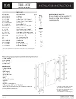 Предварительный просмотр 1 страницы HMI TRU-FIT Installation Instructions Manual