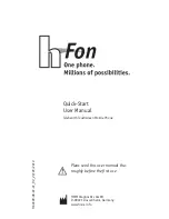 HMM Diagnostics HFon Quick Start Manual preview