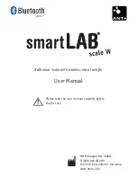 Предварительный просмотр 19 страницы HMM Diagnostics smartlab scale w User Manual