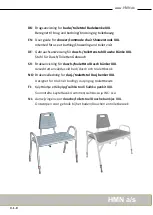 HMN 200 kg Shower stool User Manual preview