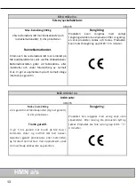 Preview for 14 page of HMN 310274 User Manual