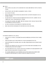 Preview for 4 page of HMN 310502-B User Manual