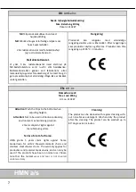 Preview for 8 page of HMN M2 Self propelled 310287 User Manual