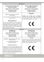 Предварительный просмотр 8 страницы HMN M2 Standard 310027 User Manual