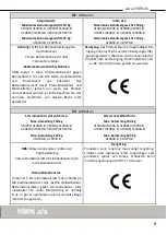 Предварительный просмотр 9 страницы HMN M2 Standard 310027 User Manual