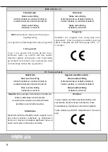 Предварительный просмотр 10 страницы HMN M2 Standard 310027 User Manual