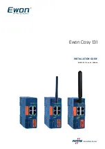 HMS Networks Ewon Cosy 131 Installation Manual preview