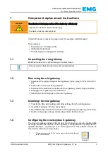 Предварительный просмотр 3 страницы HMS Anybus X-gateway AB7 Series Component Replacement Instructions