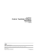 HMS Anybus X-gateway CANopen Series User Manual предпросмотр