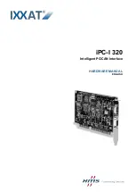 Предварительный просмотр 1 страницы HMS Ixxat iPC-I 320 Hardware Manual