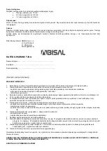 Preview for 10 page of HMS M4208 Manual Instruction