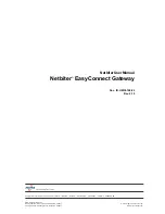 Preview for 1 page of HMS Netbiter EasyConnect EC150 User Manual