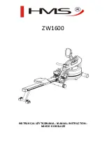 HMS PREMIUM ZW1600 Manual Instruction preview