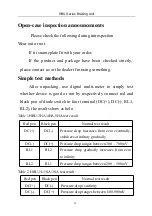 Предварительный просмотр 5 страницы HNC Electric HBU Series User Manual