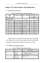 Предварительный просмотр 9 страницы HNC Electric HBU Series User Manual