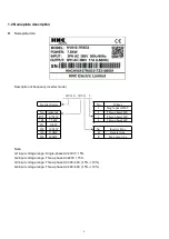 Предварительный просмотр 6 страницы HNC Electric HV480 Series User Manual