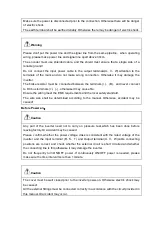 Предварительный просмотр 5 страницы HNC Electric HV590 Series User Manual