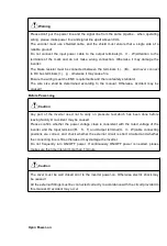 Предварительный просмотр 5 страницы HNC Electric HV610C Series User Manual