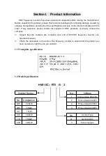 Предварительный просмотр 14 страницы HNC Electric HV610C Series User Manual