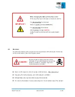 Предварительный просмотр 9 страницы HNE MFU 50-150 User Manual