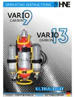 HNE VARIO 13 Carbon Operating Instructions Manual preview