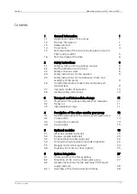 Preview for 3 page of HNP Mikrosysteme mzr-2521 Operating Manual