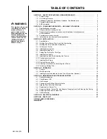 Preview for 3 page of Hobart Welding Products BETA-MIG 2510 Owner'S Manual