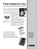 Preview for 2 page of Hobart Welding Products Hobart 300/300 Owner'S Manual