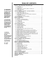 Preview for 3 page of Hobart Welding Products Hobart 300/300 Owner'S Manual