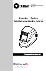 Hobart Welding Products Inventor Series Owner'S Manual предпросмотр