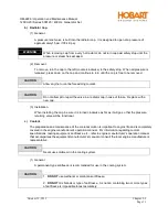 Preview for 77 page of Hobart 120CU20 Operation And Maintenance Manual With Illustrated Parts List