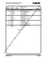 Preview for 105 page of Hobart 500285-001 Operation And Maintenance Manual