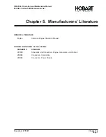 Предварительный просмотр 191 страницы Hobart 90CU24 Operation And Maintenance Manual