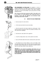 Preview for 11 page of Hobart CHH50 Use And Maintenance Manual