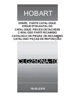 Hobart CLF26D-10 Instruction Manual preview