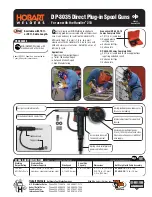 Hobart DP-3035 Specification Sheet предпросмотр