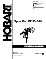 Preview for 1 page of Hobart DP 3545-20 Owner'S Manual