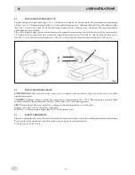 Preview for 8 page of Hobart EFT49L Installation, Use And Maintenance Instructions