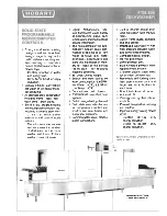 Preview for 1 page of Hobart FTM-800 Specifications