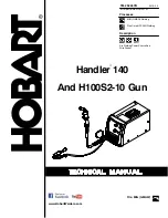 Предварительный просмотр 1 страницы Hobart H100S2-10 Technical Manual